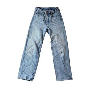 Old Navy Extra High-Rise “Sky-Hi” Wide Leg Jeans – Size 2